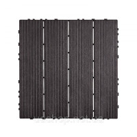 Vevor 315926 36x терасна плитка click tiles балконна плитка 30x30см темно-коричнева