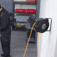 Vevor 316377 Кабельний барабан автоматична кабельна котушка настінний подовжувач 9м Vevor 316377 Кабельний барабан автоматична кабельна котушка настінний подовжувач 9м