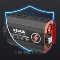 Vevor 316610 Зарядний пристрій 12V 60A DC/DC, 750W для свинцево-кислотних, літієвих, AGM, гелевих та рідких акумуляторів,