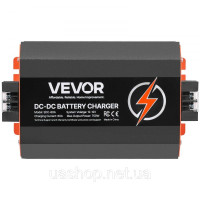 Vevor 316610 Зарядний пристрій 12V 60A DC/DC, 750W для свинцево-кислотних, літієвих, AGM, гелевих та рідких акумуляторів,