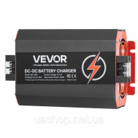 Vevor 316610 Зарядний пристрій 12V 60A DC/DC, 750W для свинцево-кислотних, літієвих, AGM, гелевих та рідких акумуляторів,