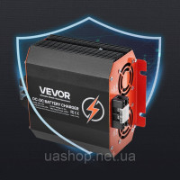 Vevor 316612 Зарядний пристрій 12V 20A DC/DC, 250W, ідеально підходить для свинцево-кислотних, літієвих, AGM, гелевих та рідких