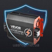 Vevor 316613 Зарядний пристрій 12V 40A DC/DC, 500W для свинцево-кислотних, літієвих, AGM, гелевих та рідких акумуляторів,