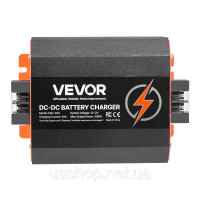 Vevor 316613 Зарядний пристрій 12V 40A DC/DC, 500W для свинцево-кислотних, літієвих, AGM, гелевих та рідких акумуляторів,