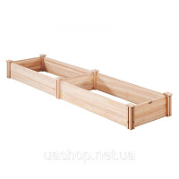 Vevor 317075 Піднята грядка 240 x 60 x 25 см Ящик для кашпо Ялинова деревина Овочева грядка Квітковий ящик Грядка з травами Садова Vevor 317075 Піднята грядка 240 x 60 x 25 см Ящик для кашпо Ялинова деревина Овочева грядка Квітковий ящик Грядка з травами Садова