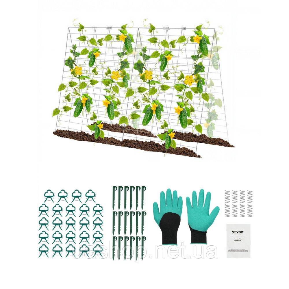 Vevor 317122 Набір з 2 складних опор для скелелазіння A-Frame Cucumber Trellis 90x140 см