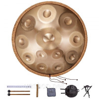 Vevor 317233 Handpan Drum 55см 12 нот ре мінорний барабанний інструмент з молотком