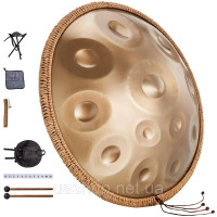 Vevor 317233 Handpan Drum 55см 12 нот ре мінорний барабанний інструмент з молотком