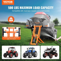 Vevor 318205 Підйомник для газонокосарки з гідравлічним домкратом для самохідних косарок 225кг 658мм