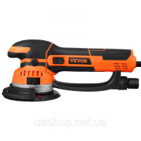 Vevor 318456 Ексцентрикова шліфувальна машина 6'' Шліфувальна машина подвійної дії 10 штук наждачний папір 6 швидкостей
