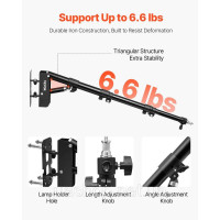Vevor 316394 Настінне кріплення Triangle Boom Arm, 50-110 см, трикутне кріплення, поворотне на 180°, міцне настінне кріплення, Vevor 316394 Настінне кріплення Triangle Boom Arm, 50-110 см, трикутне кріплення, поворотне на 180°, міцне настінне кріплення,