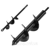 Vevor 318197 Садовий бур 2x для свердла з ґрунтовим буром для свердлильних машин 8x30 см та 4x22 см