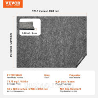 Vevor 316116 Килим 224х306см килимове покриття килимове покриття 6мм Vevor 316116 Килим 224х306см килимове покриття килимове покриття 6мм