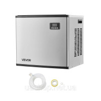 Vevor 311244 Комерційний льодогенератор – продуктивність 181,4 кг/день, самоочисний льодогенератор