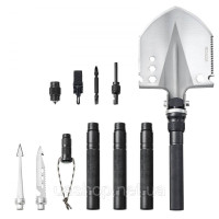 Vevor 316919 Survival Shovel 13 в 1 Лопата для кемпінгу, складна портативна багатофункціональна Vevor 316919 Survival Shovel 13 в 1 Лопата для кемпінгу, складна портативна багатофункціональна