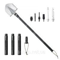 Vevor 316919 Survival Shovel 13 в 1 Лопата для кемпінгу, складна портативна багатофункціональна Vevor 316919 Survival Shovel 13 в 1 Лопата для кемпінгу, складна портативна багатофункціональна