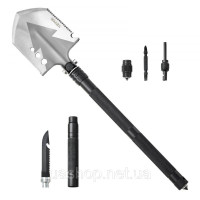 Vevor 316921 Survival Shovel 8 in 1 Лопата для кемпінгу Складана портативна багатофункціональна лопата Vevor 316921 Survival Shovel 8 in 1 Лопата для кемпінгу Складана портативна багатофункціональна лопата
