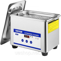 Vevor 313432 Ультразвуковий очищувач 0,8 л, ультразвуковий очищувач 40 кГц, очищувач ювелірних виробів ультразвуковий 35 Вт,