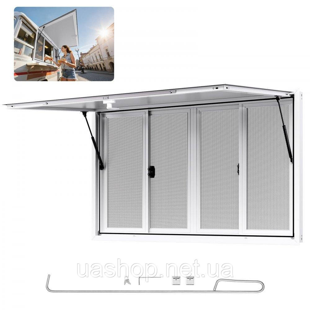 Vevor 311567 1524x915 мм Віконце для подачі їжі Тент Віконце для подачі їжі