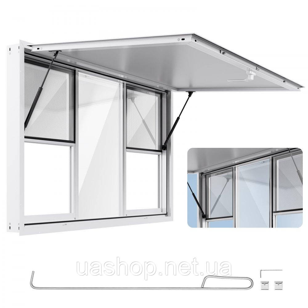 Vevor 311565 1524x915 мм Віконце для подачі їжі Тент Віконце для подачі їжі