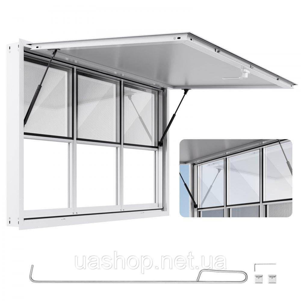 Vevor 311566 1524x915 мм Віконце для подачі їжі Тент Віконце для подачі їжі