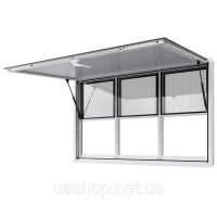 Vevor 311566 1524x915 мм Віконце для подачі їжі Тент Віконце для подачі їжі