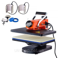 Vevor 312872 Теплопресова машина 12x15 дюймів 6в1 Сублімаційна трансферна футболка