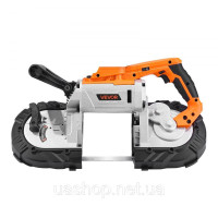 Vevor 318366 Портативна акумуляторна стрічкова пилка 20V, глибина різання 5 дюймів, 127 мм, 0-120 м/хв, безщітковий двигун зі Vevor 318366 Портативна акумуляторна стрічкова пилка 20V, глибина різання 5 дюймів, 127 мм, 0-120 м/хв, безщітковий двигун зі
