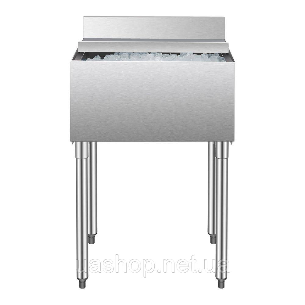 Vevor 312025 Відро для льоду Commercial 61L, підстільне відро для льоду з розсувною кришкою