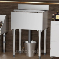 Vevor 312025 Відро для льоду Commercial 61L, підстільне відро для льоду з розсувною кришкою Vevor 312025 Відро для льоду Commercial 61L, підстільне відро для льоду з розсувною кришкою