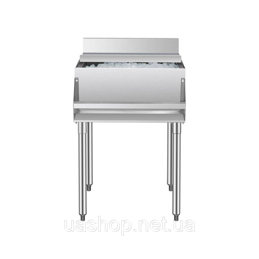 Vevor 312026 Відро для льоду Commercial об'ємом 61,6 л, підстільне відро для льоду з розсувною кришкою