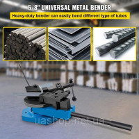 Vevor 313511 Кутогиб SBG-40 кутогиб ручний кутогиб 25,1 кг кутогиб плоский сталь 30 x 8 мм кутогиб ручний круглий сталь 15 мм Vevor 313511 Кутогиб SBG-40 кутогиб ручний кутогиб 25,1 кг кутогиб плоский сталь 30 x 8 мм кутогиб ручний круглий сталь 15 мм