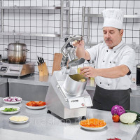 Vevor 312251 Кухонний комбайн овочерізка овочерізка 6 лез нержавіюча сталь Vevor 312251 Кухонний комбайн овочерізка овочерізка 6 лез нержавіюча сталь