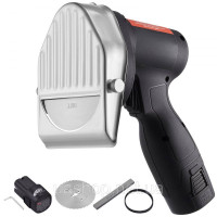 Vevor 312279 Шашличниця Kebab Slicer 80 Вт, Акумуляторний електричний ніж для гіроскопів, Ніж для турецької шаурми з регульованою
