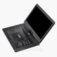 Vevor 316353 Портативний DVD-програвач з обертовим HD-екраном 396 мм, час відтворення 4,5-5 годин