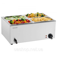 Vevor 312526 Марміт натираюча гастроємність 15л 4х1/4 розмір 1200Вт Vevor 312526 Марміт натираюча гастроємність 15л 4х1/4 розмір 1200Вт