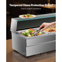 Vevor 312528 Мармітон Натираюча посуд Гастроємність 5x8Qt Glass Sign Vevor 312528 Мармітон Натираюча посуд Гастроємність 5x8Qt Glass Sign