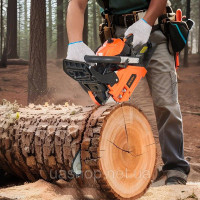 Vevor 318140 Бензинова бензопила 40cc 355 мм 1.8 к.с. 12000 об/хв Різка деревини Vevor 318140 Бензинова бензопила 40cc 355 мм 1.8 к.с. 12000 об/хв Різка деревини