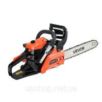 Vevor 318140 Бензинова бензопила 40cc 355 мм 1.8 к.с. 12000 об/хв Різка деревини Vevor 318140 Бензинова бензопила 40cc 355 мм 1.8 к.с. 12000 об/хв Різка деревини
