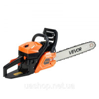 Vevor 318138 Бензинова бензопила 62cc 3.6HP 508mm 11800 об/хв Різка деревини Vevor 318138 Бензинова бензопила 62cc 3.6HP 508mm 11800 об/хв Різка деревини