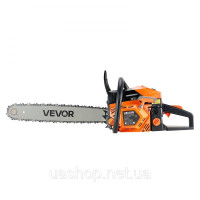 Vevor 318138 Бензинова бензопила 62cc 3.6HP 508mm 11800 об/хв Різка деревини Vevor 318138 Бензинова бензопила 62cc 3.6HP 508mm 11800 об/хв Різка деревини