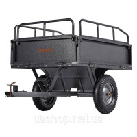 Vevor 317608 Самоскидний візок для буксирування причепа для квадроцикла 142x76x70 см Vevor 317608 Самоскидний візок для буксирування причепа для квадроцикла 142x76x70 см