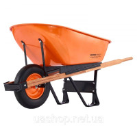 Vevor 317677 тачка транспортна тачка будівельна тачка штовхач 150кг 139х65х70см