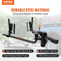 Vevor 310204 Фаркоп 680 кг Куля 58,7 мм Вал 50 мм