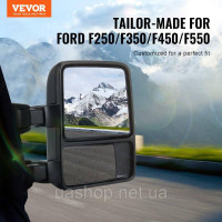 Vevor 310162 Електричні бокові дзеркала для 2008-2016 Ford F250 F350 F450 F550 Foldable
