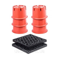 Vevor 310300 6 x Блоки для домкрата причепа 908 кг 2 x Комплект для вирівнювання прокладок для домкрата причепа