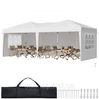Vevor 317419 Складаний павільйон Pavilion 5,9x2,96x2,65 м з боковими стінками