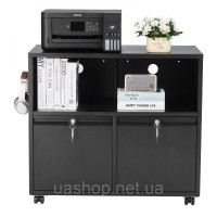 Vevor 314949 Мобільна шафа для документів з 2 бічними шухлядами та замком Vevor 314949 Мобільна шафа для документів з 2 бічними шухлядами та замком