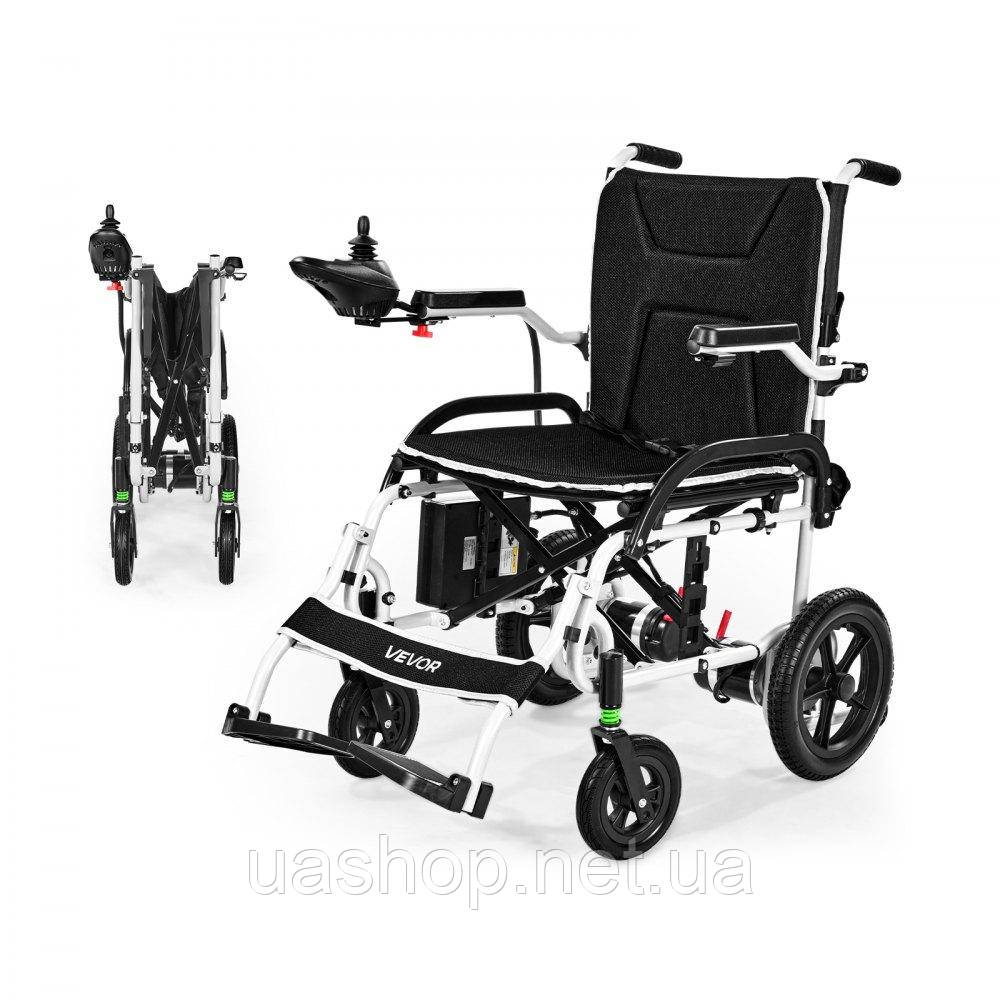 Vevor 313311 Електричний інвалідний візок E-Wheelchair 100 кг, складний, 19 км