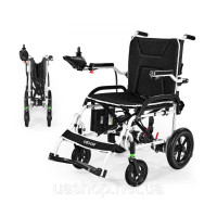 Vevor 313311 Електричний інвалідний візок E-Wheelchair 100 кг, складний, 19 км